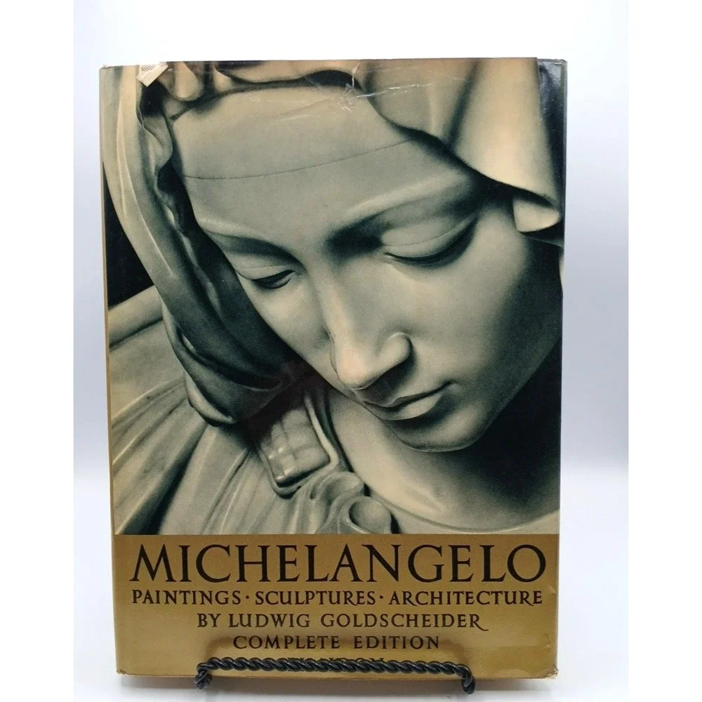 Michelangelo Paintings Sculptures Architecture 1964 Goldscheider Phaidon Art